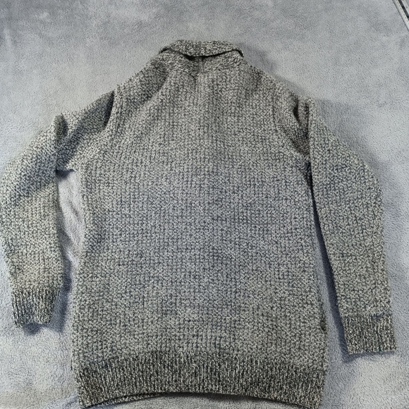 Paul Smith 100% Wool Chunky Knit Cardigan Size Large - Picture 6 of 11